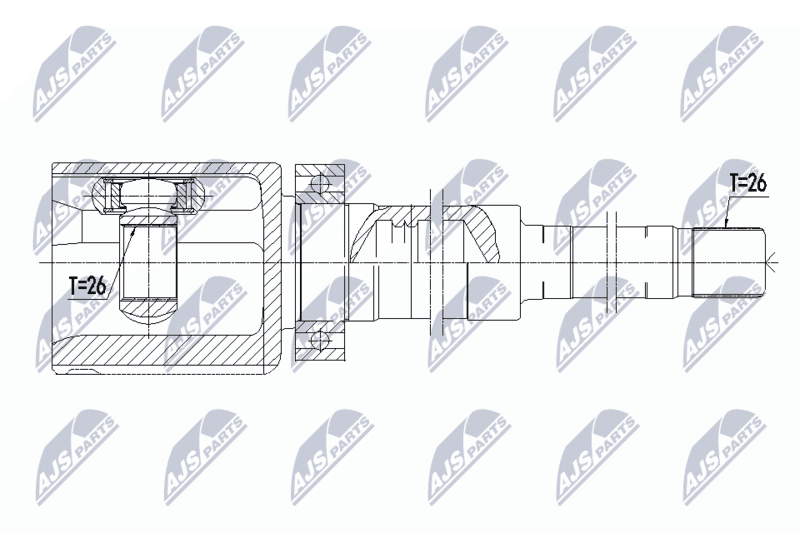 Set articulatie, planetara NTY NPW-VV-082