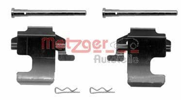 Set accesorii, placute frana METZGER AUTOTEILE 109-1273