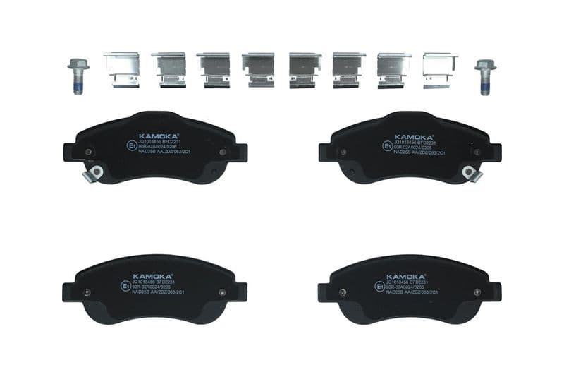 set placute frana,frana disc KAMOKA JQ1018456