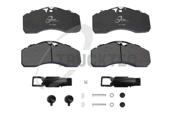 set placute frana,frana disc TRUCKTEC AUTOMOTIVE 04.35.150