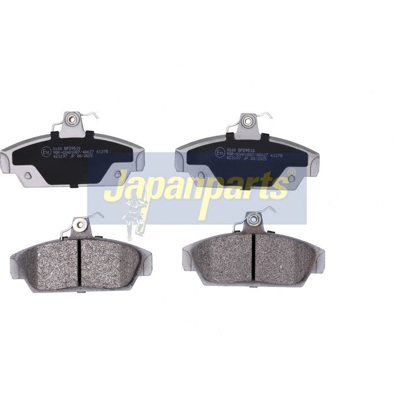 set placute frana,frana disc JAPANPARTS PA-0160AF