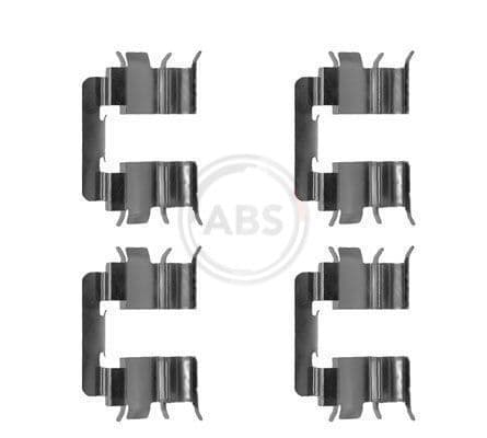 Set accesorii, placute frana ABS 1272Q