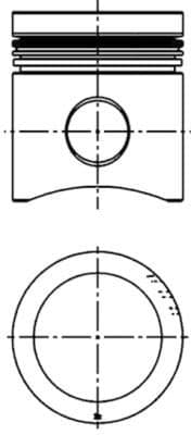 Piston KOLBENSCHMIDT 99548600