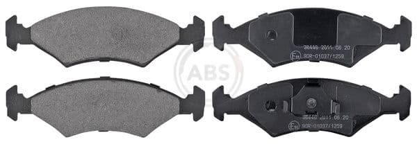 set placute frana,frana disc ABS 36446