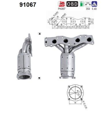 Catalizator AS-PL 91067