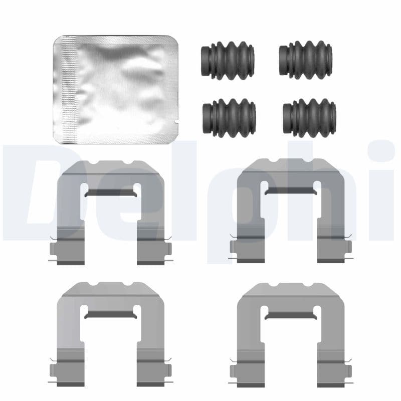 Set accesorii, placute frana DELPHI LX0775