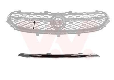 Banda de protectie, grila radiator VAN WEZEL 3805512