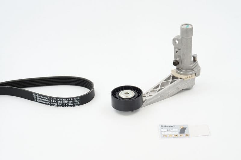 Set curea transmisie cu caneluri CONTINENTAL CTAM 6PK905 EXTRA K1