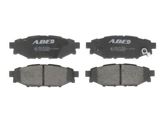 set placute frana,frana disc ABE C27005ABE