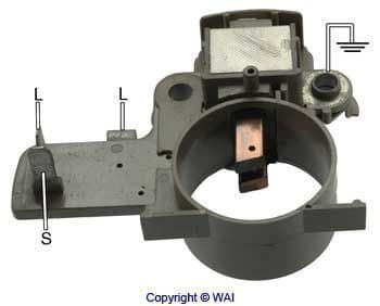 Regulator, alternator WAI Transpo IY422