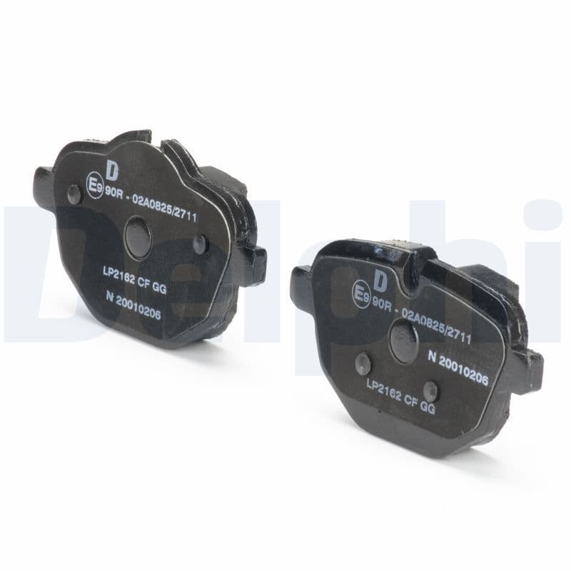 set placute frana,frana disc DELPHI LP2162