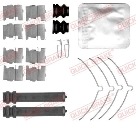 Set accesorii, placute frana QUICK BRAKE 109-0169