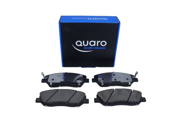 set placute frana,frana disc QUARO SILVER CERAMIC QP4128C