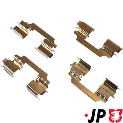Set accesorii, placute frana JP Group JP 3464003110