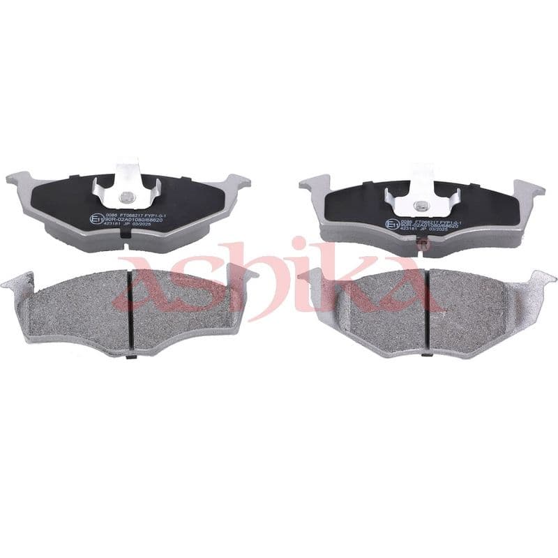 set placute frana,frana disc ASHIKA 50-00-0086