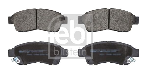 set placute frana,frana disc FEBI BILSTEIN 16616