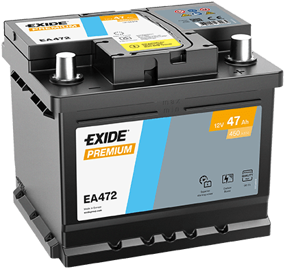 Baterie de pornire EXIDE Premium 47Ah 12V