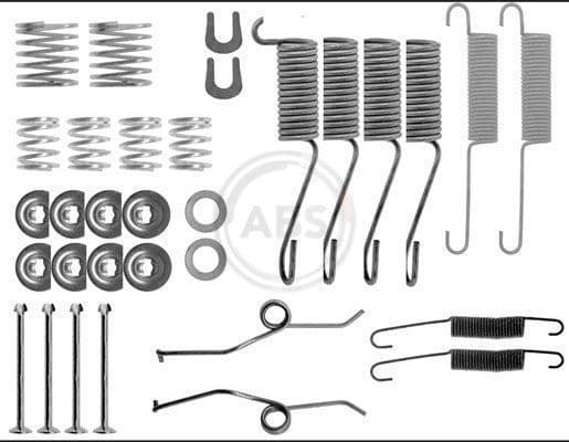 Set accesorii, sabot de frana ABS 0697Q