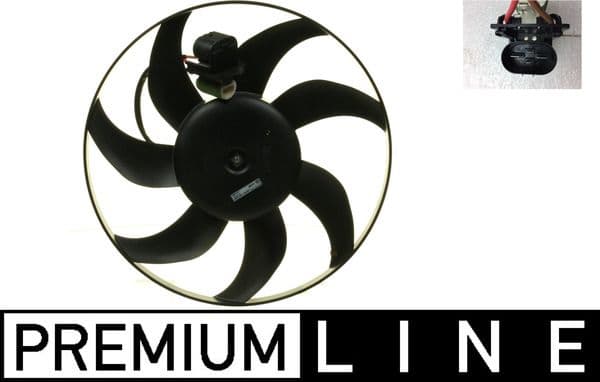 Ventilator, radiator MAHLE BEHR *** PREMIUM LINE *** CFF 337 000P
