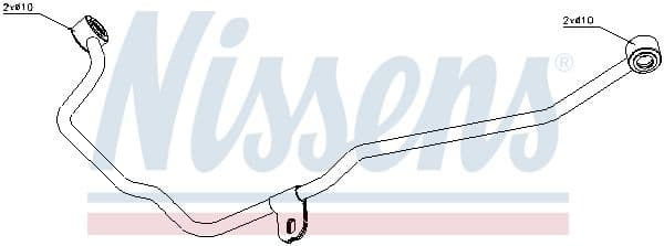conducta ulei, incarcare NISSENS 935237