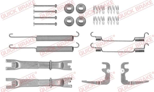 Set accesorii, sabot de frana QUICK BRAKE 105-0806S