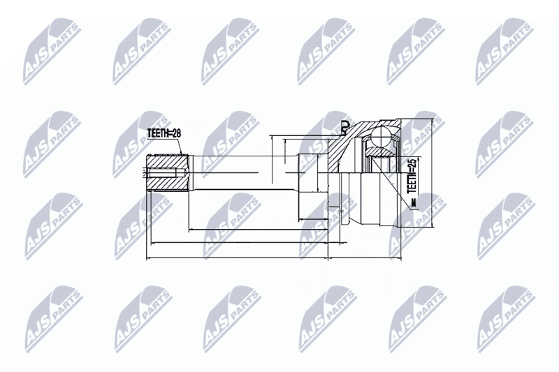 Set articulatie, planetara NTY NPZ-MS-007