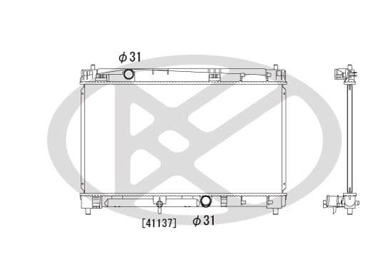 Radiator, racire motor KOYORAD PL012212
