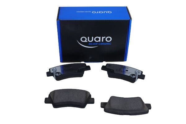 set placute frana,frana disc QUARO SILVER CERAMIC QP7777C