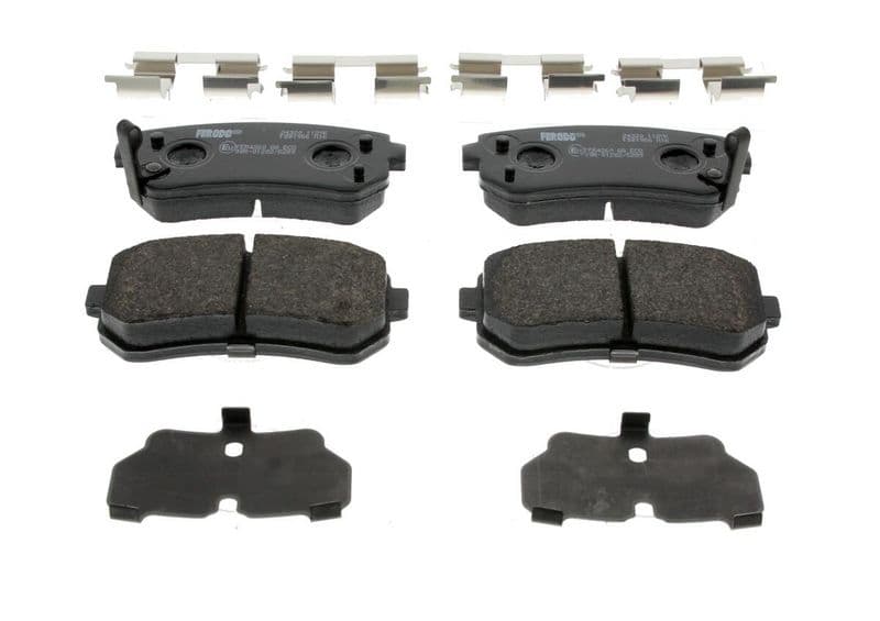 set placute frana,frana disc FERODO PREMIER ECO FRICTION FDB1956
