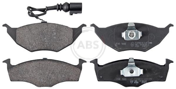 set placute frana,frana disc ABS 37345