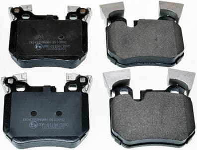 set placute frana,frana disc DENCKERMANN B110992