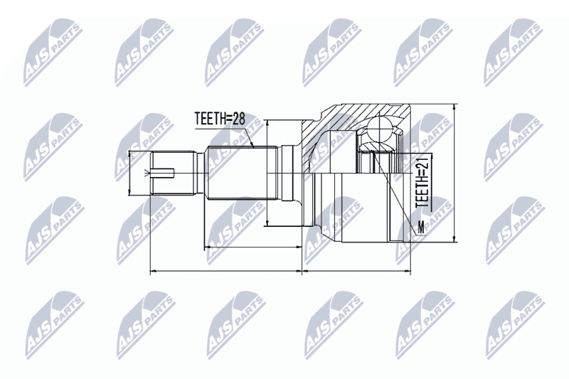 Set articulatie, planetara NTY NPZ-LR-018