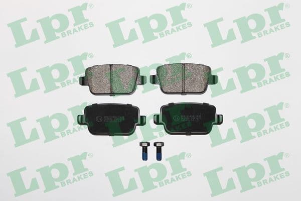 set placute frana,frana disc LPR 05P1272