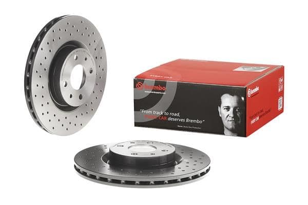 Disc frana BREMBO PRIME LINE - UV Coated 09.C645.11