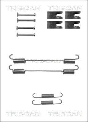 Set accesorii, sabot de frana TRISCAN 8105 152561