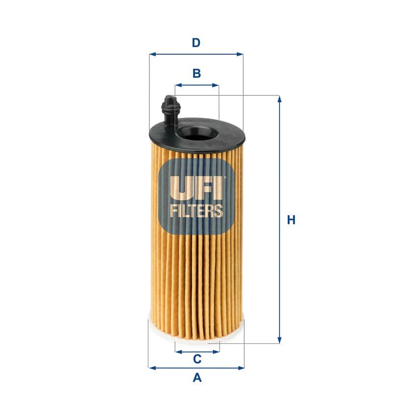 Filtru ulei UFI 25.142.00