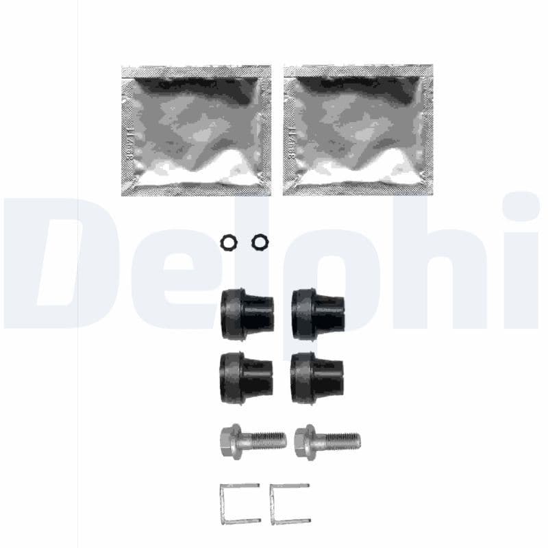 Set accesorii, placute frana DELPHI LX0357