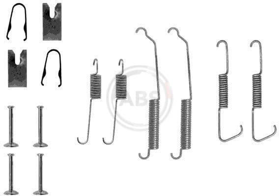 Set accesorii, sabot de frana ABS 0773Q