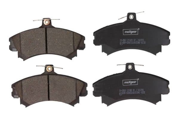 set placute frana,frana disc MAXGEAR 19-2863