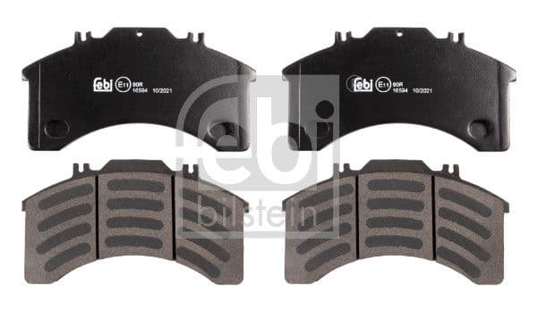 set placute frana,frana disc FEBI BILSTEIN 16594