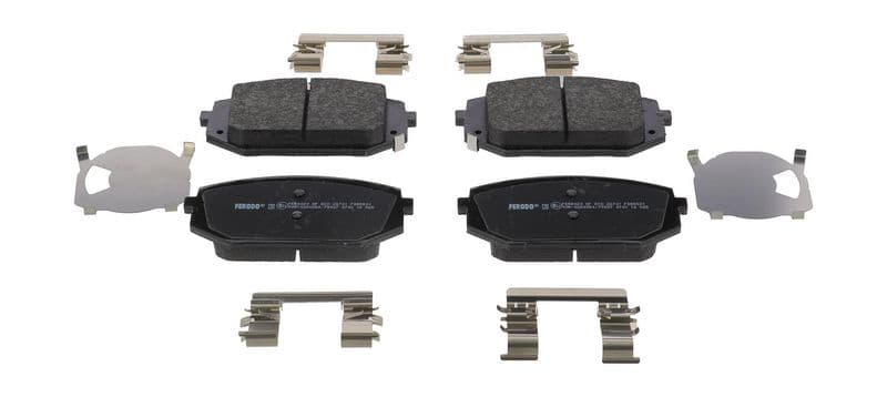 set placute frana,frana disc FERODO PREMIER ECO FRICTION FDB5531