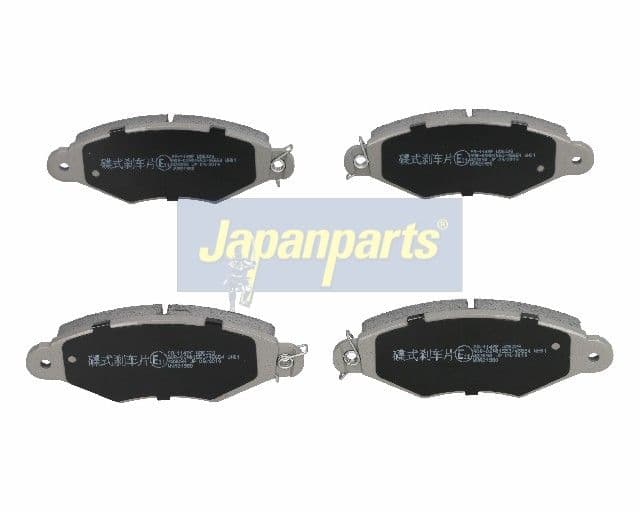 set placute frana,frana disc JAPANPARTS PA-114AF