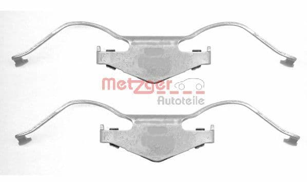 Set accesorii, placute frana METZGER AUTOTEILE 109-1297