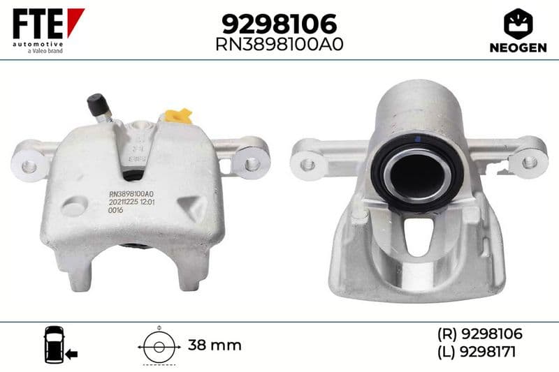 Etrier frana FTE NEOGEN 9298106