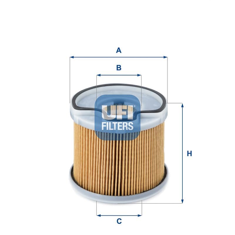 filtru combustibil UFI 26.691.00