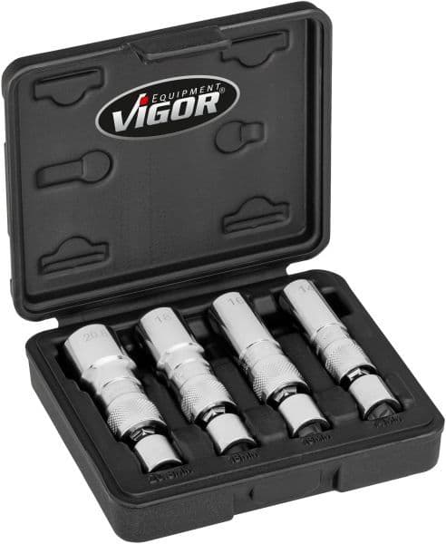 Set chei tubulare, bujie VIGOR V7002/4