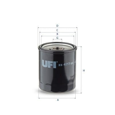 Filtru ulei UFI 23.477.00