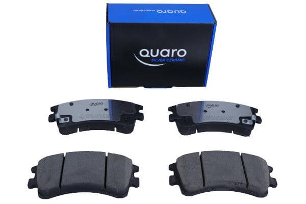 set placute frana,frana disc QUARO SILVER CERAMIC QP0655C