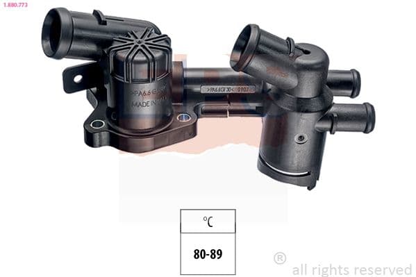 termostat,lichid racire EPS Made in Italy - OE Equivalent 1.880.773