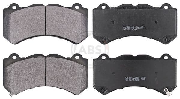 set placute frana,frana disc ABS 35013